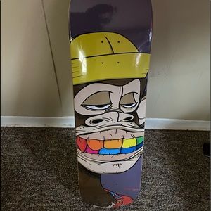 Bored Ape Yacht Club x Diamond Supply Co skateboard deck.